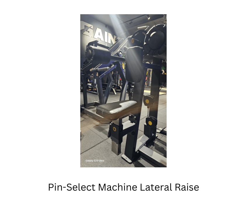 Pin-Select Machine Lateral Raise