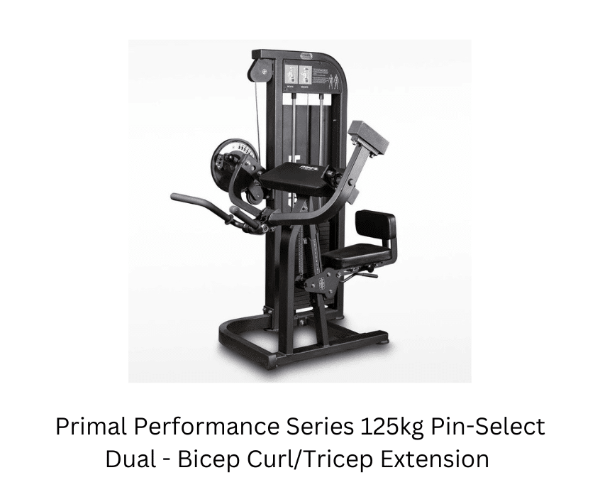 Primal Performance Series 125kg Pin-Select Dual - Bicep CurlTricep Extension